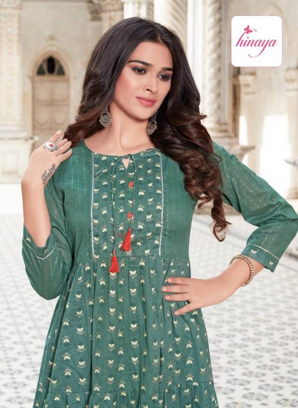 Hinaya Saraa Vol 1 Cotton Designer Exclusive Kurti Collection